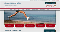 Desktop Screenshot of footcare.net